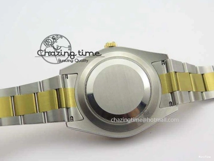 MiroTime 0415 Functional DateJust II 116333 SS YG 41mm EW Best Edition Gray Dial Roman Markers On SS Bracelet A 3823